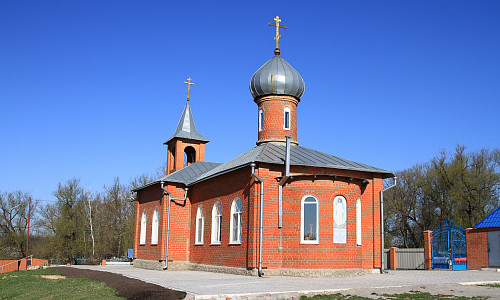 The temple in honor of icon of Mother of God "life-giving spring" фото