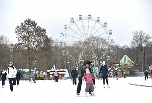 Skating Rink in P. Belousov Central Park of Culture and Recreation