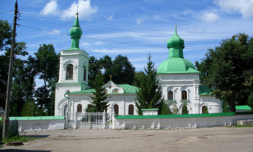 Kochaki. Church of St. Nicholas the Wonderworker. The Crypt of the Tolstoys фото