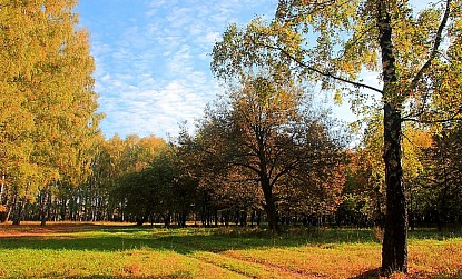 Proletarian Park in Tula фото