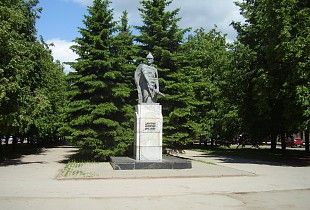 The monument to Dmitry Donskoy, Novomoskovsk