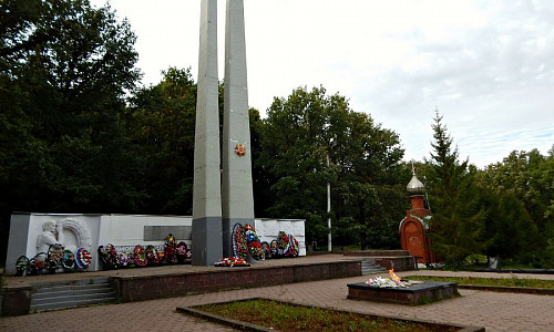Memorial to Kimovsk residents slain during the war фото